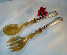 Alekto Salatbesteck Rosenmuster 90 er Auflage Gabel Rosenranke / bi 699