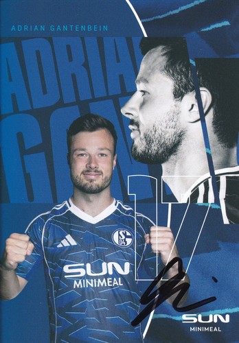 Autogrammkarte adrian - autogrammkarte,