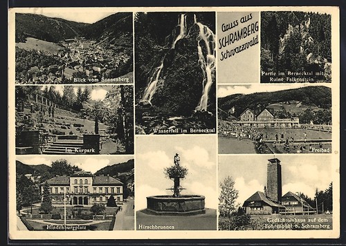 Schramberg schwarzwald - ak, /schwarzwald