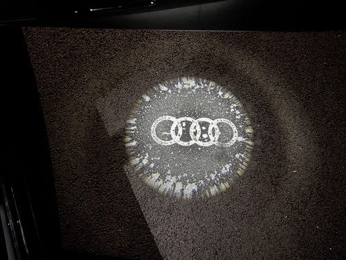 Original audi led pfütze tür - original,