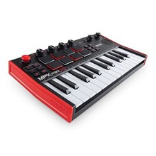 Akai Professional MPK Mini Play MK3 MIDI Controller - Schwarz/Rot NEU