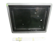 Ausstellfenster mit Einbaurahmen 750 x 600 mm Insektenschutz u. Rollo Dometic