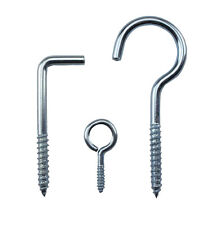 Deckenhaken Wandhaken Ösenhaken Schraubhaken Winkelhaken Rundhaken verzinkt 