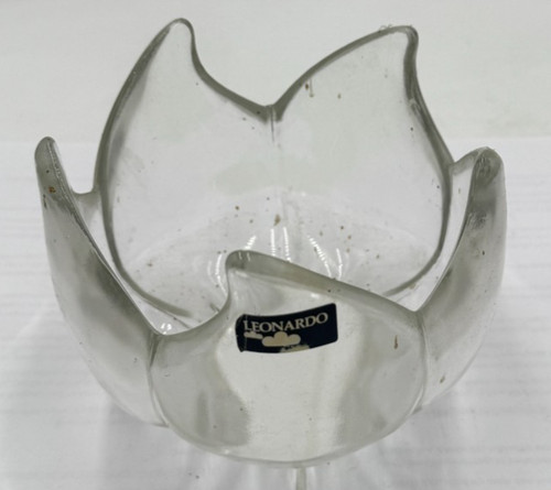 Vintage leonardo glas schale - glas,