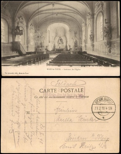 Cpa mars tour kirche - cpa,