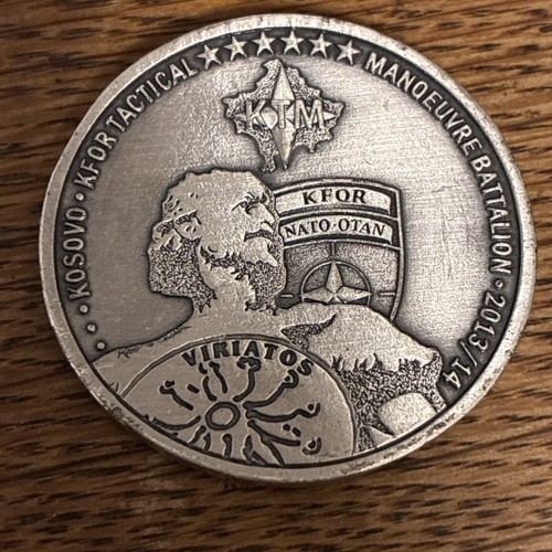 Nato kfor orden einsatz coin - nato,