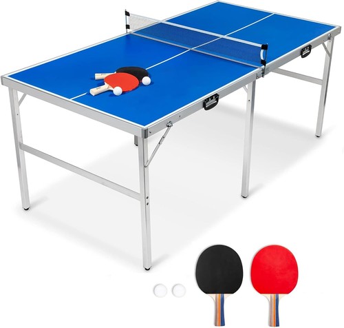 Faltbarer tischtennistisch - faltbarer,