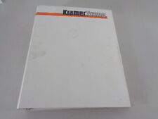 Teilekatalog / Ersatzteilliste Kramer Kehrsaugmaschine TSK 500 Stand 06/1997