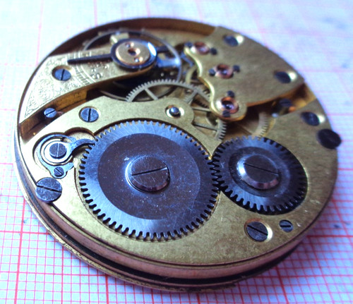 Antikes taschenuhr werk anker - ,