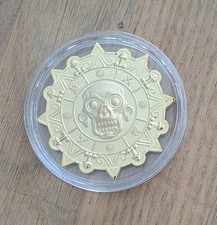 Aztec Treasure 2025 1 oz Copper 24K Gold Gilded Medallion