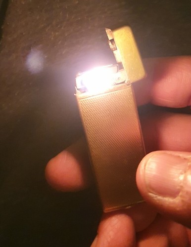 Vintage dunhill rollalite gold - rollalite,