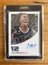 /20 Ja Morant x Tyson Beck Game Breaker On Card Auto Autograph Silver Laser