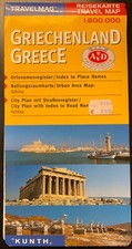 Reisekarte : Griechenland von