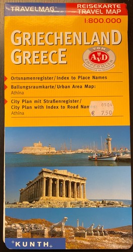 Reisekarte griechenland von - griechenland,