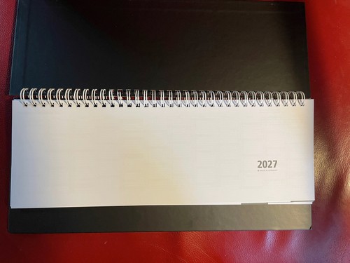 Schreibtischkalender 2027 quer