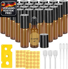 Roll on Glasflaschen Set 24