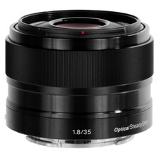 Sony 35mm 8 oss lens - f/1.8,