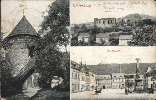 Elsterberg vogtland burgruine - vogtland,
