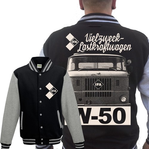 Ifa collegejacke grau - 50,