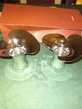 Georg Jensen -TheBloom Colletion Taper Candleholder 2 PCS