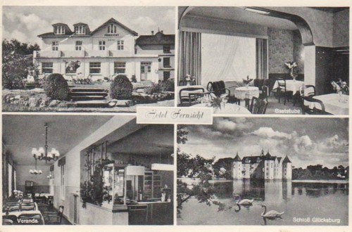 Glücksburg hotel fernsicht - hotel,