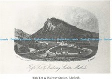 D205393 Matlock High Tor und Bahnhof Ihre Schere Erbe