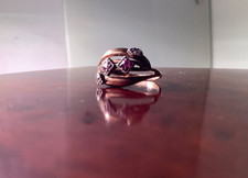 UDSSR 583 Gold Ring mit Rubin