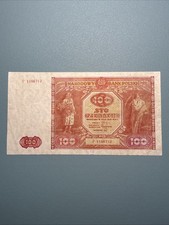 100 Zloty NBP 15. Mai 1946 – Narodowy Bank Polski – P 1166712 – Guter Zustand