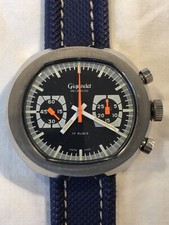 Chronograph GIGANDET - ETA Valjoux 7733 - Vintage – Kissengehäuse - Neuwertig