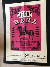 Kino plakat zirkus renz 40 - kino-plakat, "