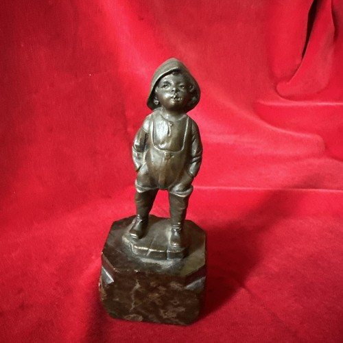 Kleine bronze figur statuette - kleine,