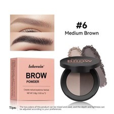 :Doppel Farbe Augenbrauen Puder Natürliche Dreidimensionale Wasserdicht und Schw