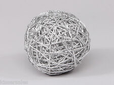 DEKO KUGELN IN SILBER, BRAUN