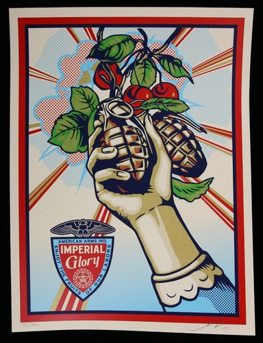 Shepard fairey imperial glory - fairey,