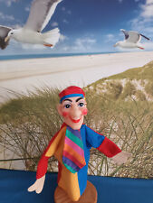 Handpuppe Kasper mit Gummikopf ca. 24 cm groß ohne Handeinstieg