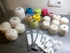 Großes Konvolut Häkelgarn