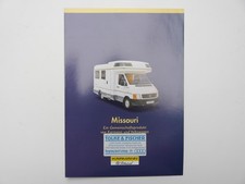 Prospekt Broschüre VW T4 / Karmann Mobil Wohnmobil MISSOURI + Preise 9/1996
