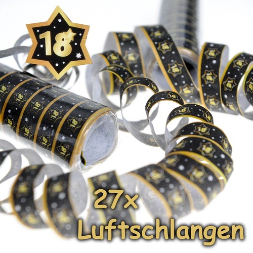 Luftschlangen 18 - 27,