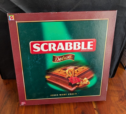 Mattel scrabble deluxe - mattel,