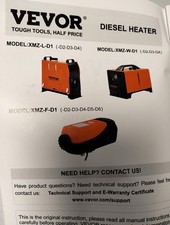 VEVOR Luft Dieselheizung Standheizung 12 V 8 kW, Luftheizung Air Diesel Standhei