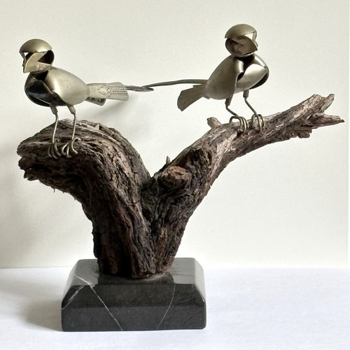 Recycelte metall vogel - metall,