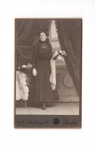 Cdv foto feines junges - cdv,