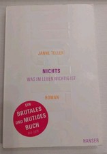 Buch "Nichts. Was im Leben wichtig ist." v. Janne Teller, Roman