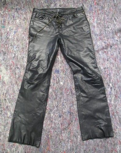 Vibrer lederjeans front - vibrer,
