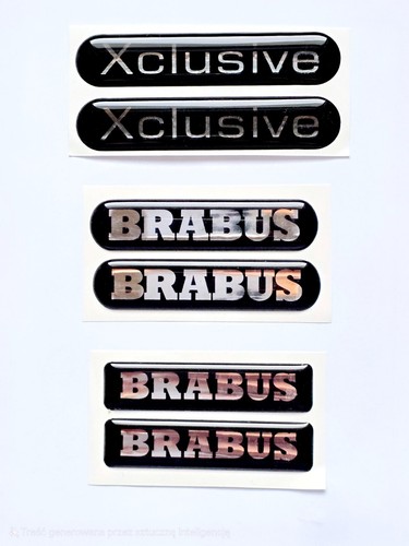 Aufkleber emblem logo resin - 2x,