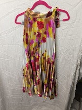 Kleid Plissee  Bunt Sommerkleid