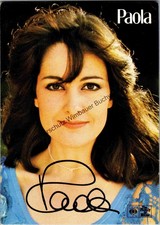 Original Autogramm Paola Felix