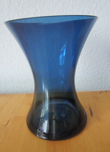 Glas vase blau ähnlich - glas,