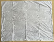 Antike Bettwäsche Kissenbezug Weißwäsche Baumwolle weiß 90 cm x 70 cm