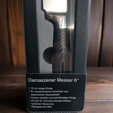 Echtwerk Damastmesser  Messer 6" Küchenmesser Kochmesser 15 cm Neu